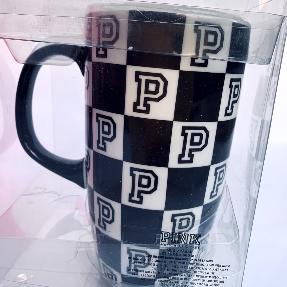 NEW💖 LTD.EDT. PINK 23oz. MUG BNIBWT with something extra Oh So Sexy